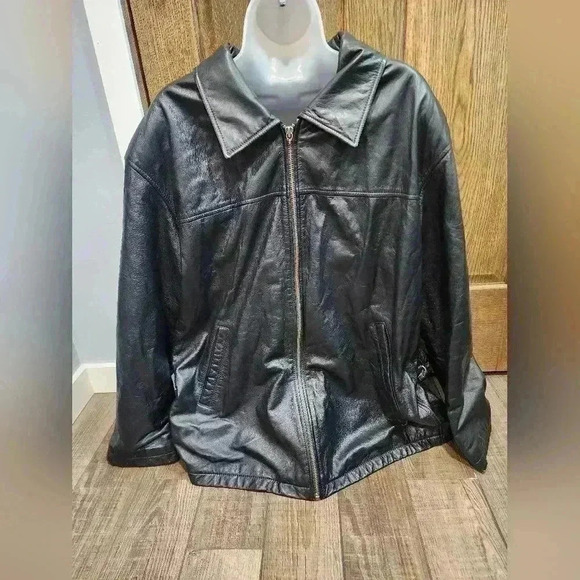 m. julian Other - Men's 1X M. Julian Leather Jacket Black